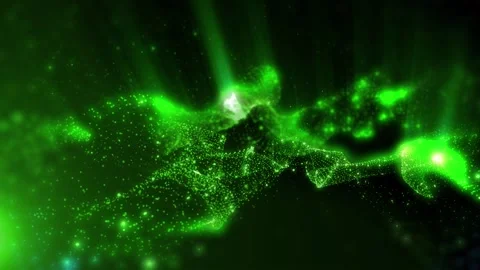 Abstract energy waves Video stock 303310869