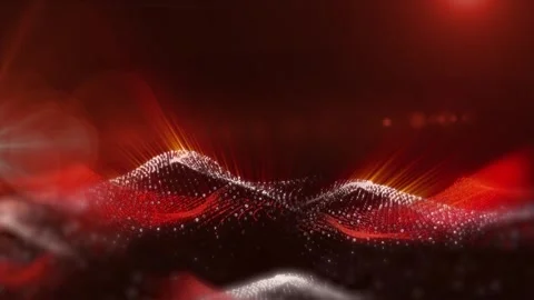Abstract energy waves Stockbeeldmateriaal 303310992