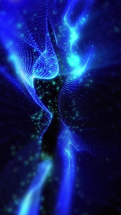 Abstract energy waves Stock Footage 303311301