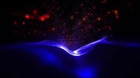 Abstract energy waves Stock Footage 303311338