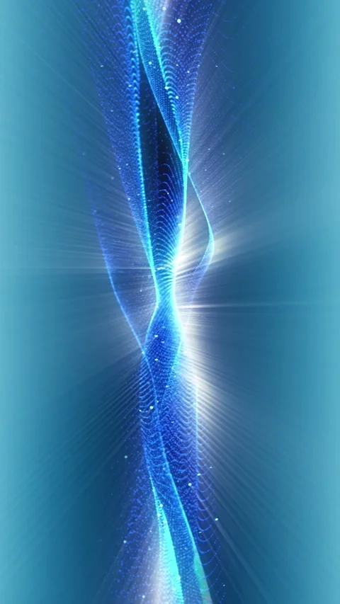 Abstract energy waves Видео 303332228