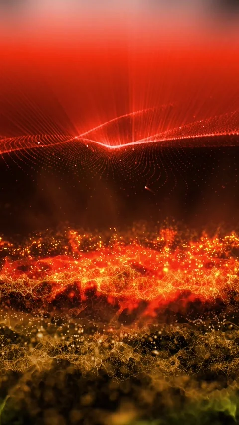 Abstract energy waves Видео 303332829