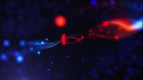 Abstract energy waves Stock Footage 303334278