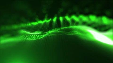 Abstract energy waves Stock Footage 303334429