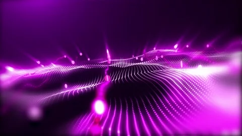 Abstract energy waves Stock Footage 303334439