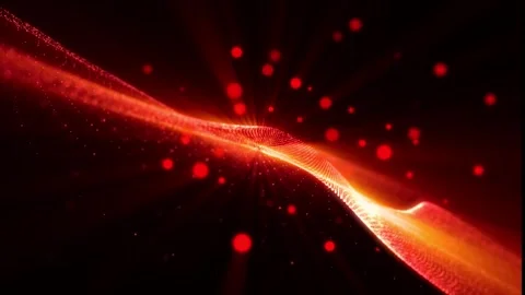 Abstract energy waves Stock Footage 303336342