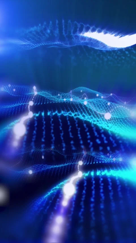 Abstract energy waves Stock Footage 303338303