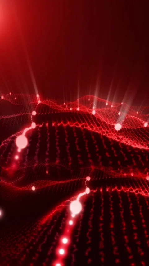 Abstract energy waves Stock Footage 303338317