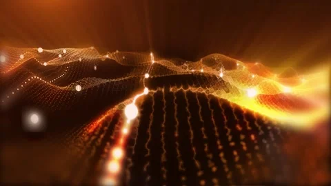 Abstract energy waves Видео 303338352