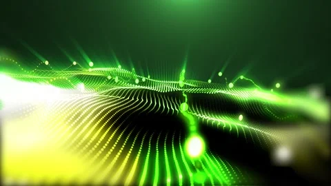 Abstract energy waves Stock Footage 303338363