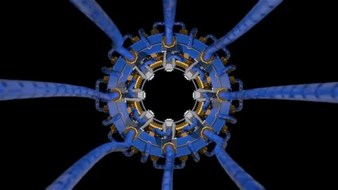 Abstract Engine Portal Stock-Footage 83762688