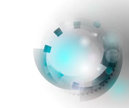 Abstract engineering concept Illustrazione stock