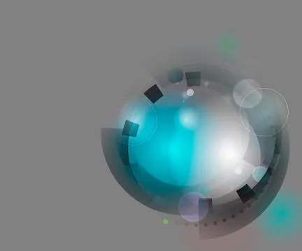 Abstract engineering concept Stock Illustration