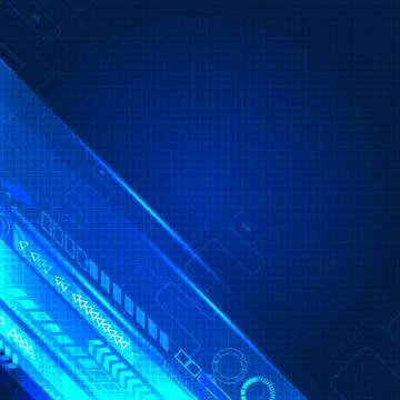 Abstract engineering future technology background Stock Illustration