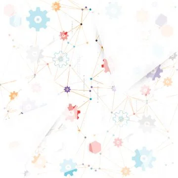 Abstract engineering technology background. 스톡 일러스트