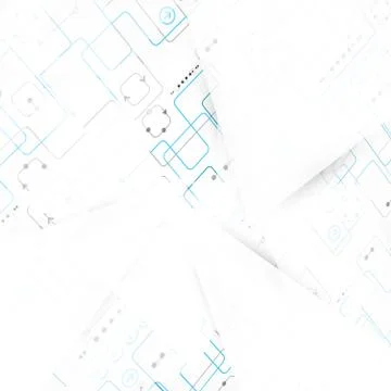 Abstract engineering technology background. Stock Illustration