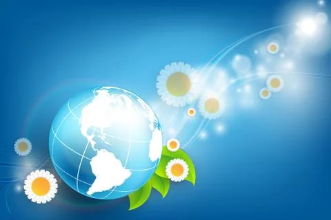 Abstract environmental vector background Stock Illustration