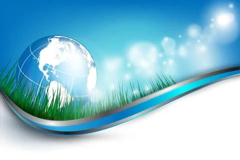 Abstract environmental vector background Stock Illustration