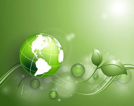Abstract environmental vector background Stock Illustration