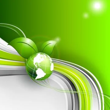 Abstract environmental vector background Stock Illustration