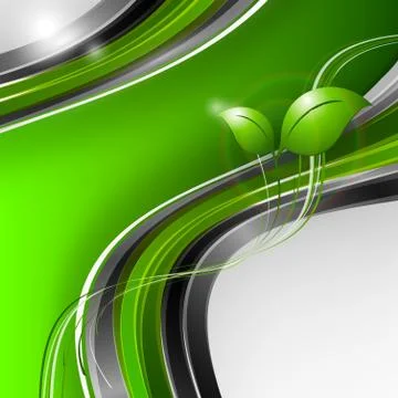 Abstract environmental vector background Stock Illustration