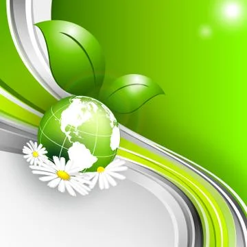 Abstract environmental vector background Stock Illustration