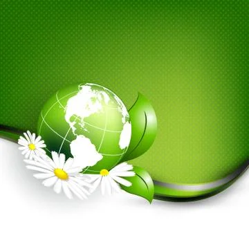 Abstract environmental vector background Stock Illustration