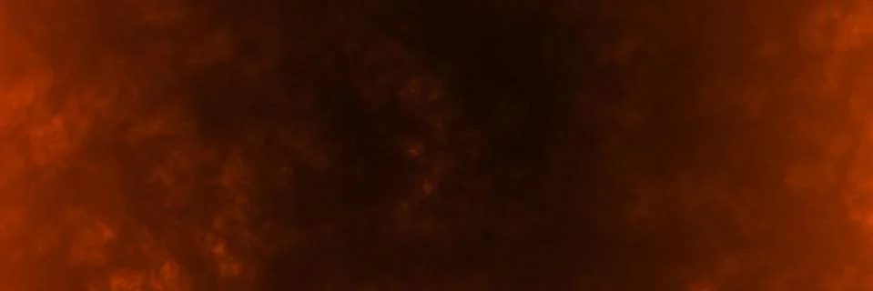 Abstract epic fire horizontal background with flame wave Illustrazione stock