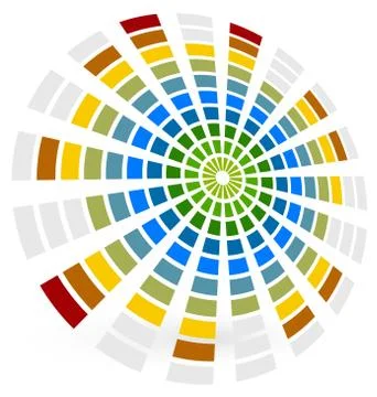 Abstract EQ, equalizer graphics Stock Illustration