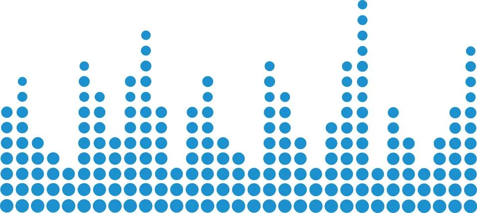 Abstract Equalizer points Stock Illustration