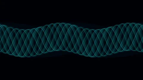 Abstract Ethereal Luminescent Fluidity Seamless  motion Loop Stock Footage 341721600