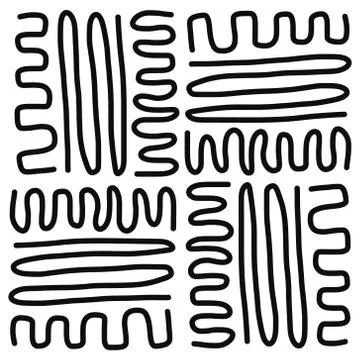 Abstract ethnic background Stock Illustration