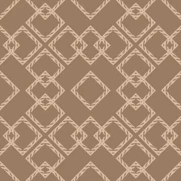 Abstract Ethnic Geometric Decorative Shape Seamless Pattern Background Wallpaper Stock Illustration