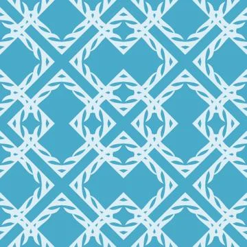 Abstract Ethnic Geometric Decorative Shape Seamless Pattern Background Wallpaper Stock Illustration