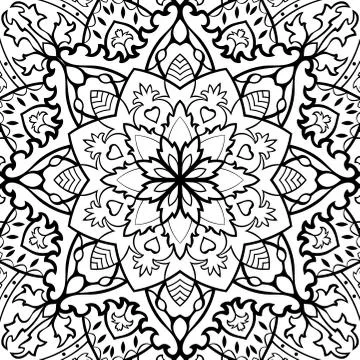 Abstract ethnic pattern. Stock Illustration