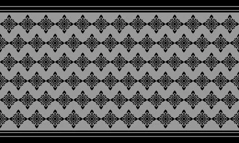 Abstract ethnic pattern. Stock Illustration