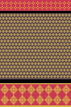 Abstract ethnic pattern. Stock Illustration