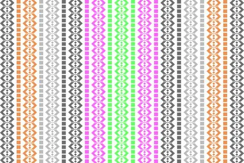 Abstract ethnic pattern. Stock Illustration