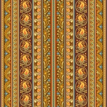 Abstract ethnic stripe pattern, vector background Stock-Illustration