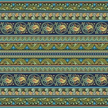 Abstract ethnic stripe pattern, vector background 스톡 일러스트