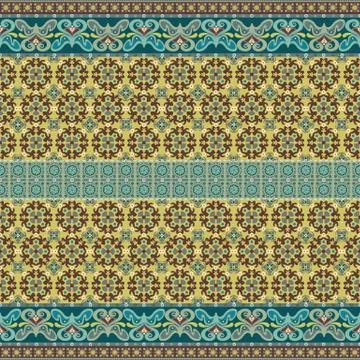 Abstract ethnic stripe pattern, vector background Stock Illustration