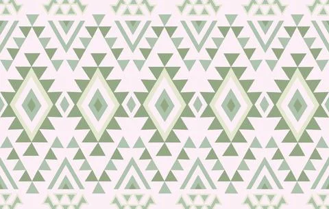 Abstract ethnic tribal native pattern wallpaper Stock Illustration