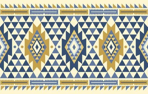 Abstract ethnic tribal native pattern wallpaper Stock Illustration