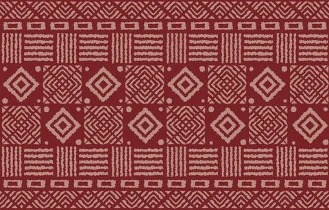 Abstract ethnic tribal native pattern wallpaper Stock Illustration