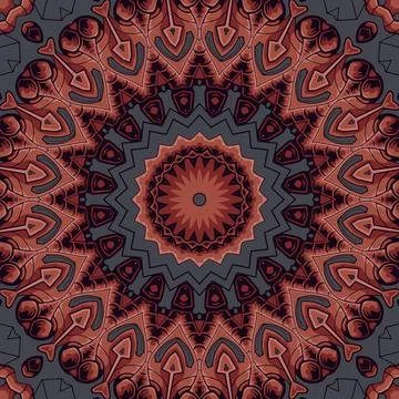 Abstract ethnic vintage seamless pattern tribal background Stock Illustration