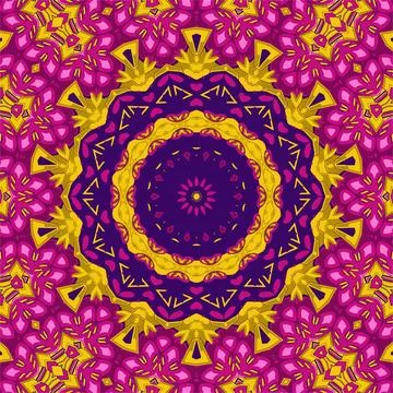 Abstract ethnic vintage seamless pattern tribal background Stock Illustration