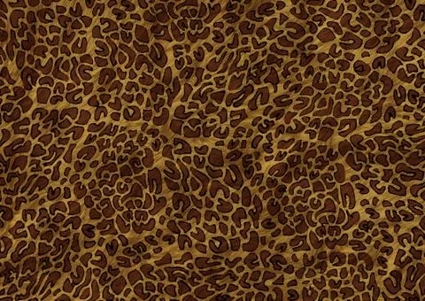 Abstract exotic leopard skin texture Stock Illustration