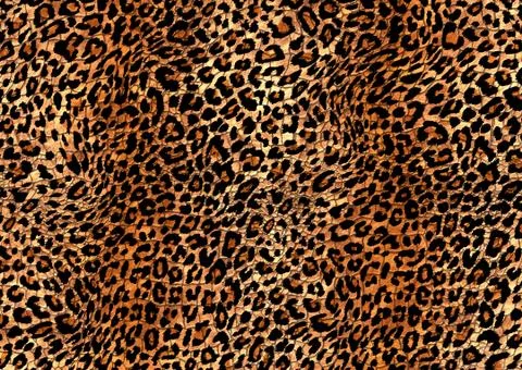 Abstract exotic leopard skin texture Stock Illustration
