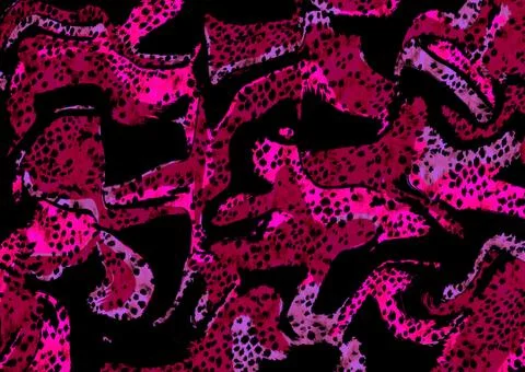 Abstract exotic leopard skin texture Stock Illustration