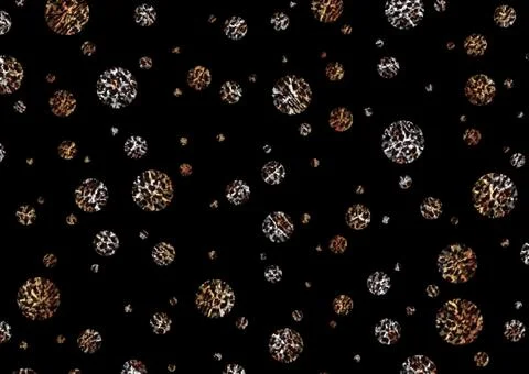 Abstract exotic leopard skin texture Stock Illustration